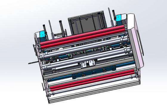 Máquina de embalaje automático de rollos de tejido de control PLC para tejidos tubulares