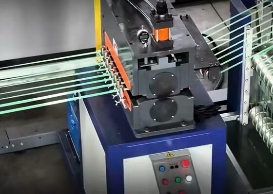 Línea de producción de correas para mascotas sostenible y eficiente energéticamente avanzada