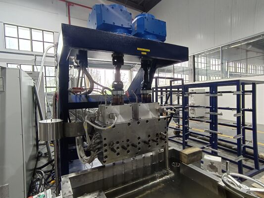 High-Capacity 240 kg/h Output PP Strapping Extrusion Line with φ120mm Screw and 55KW Motor