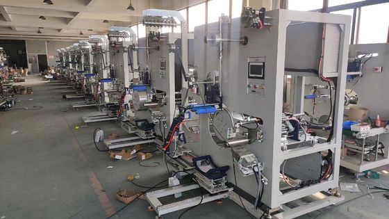 Línea de extrusión de cinta de PET totalmente automática de control PLC
