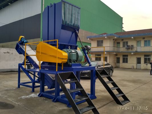 Trituradora de un solo rotor de 380 V de alto par para todo tipo de desechos peligrosos