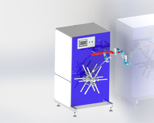 Máquina automática de enrollamiento de manguera de banda de caucho de alta precisión Ahorro de energía
