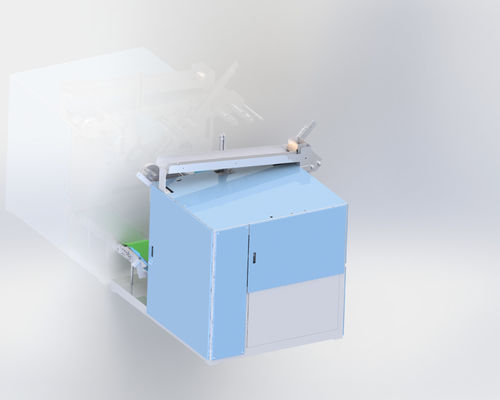 Máquina de corte de rollo para tuberías de plástico HDPE para plantas de fabricación