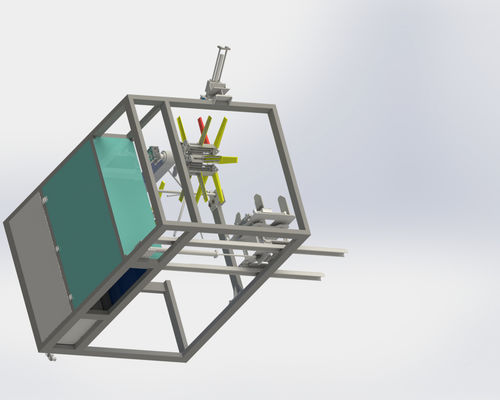 Máquina de enrollamiento de tuberías de plástico simple / doble