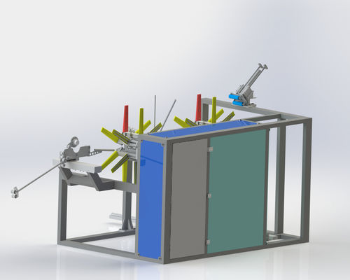 Envase de tuberías de plástico HDPE LDPE Envase automático de tuberías de una o dos estaciones