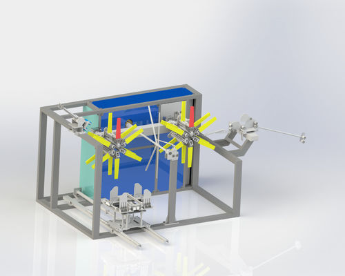 Control PLC totalmente automático de los tubos de riego por goteo para la cinta de microespuma