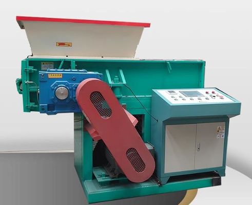 Máquina de trituración de tubos de PVC PE de eje único para plásticos