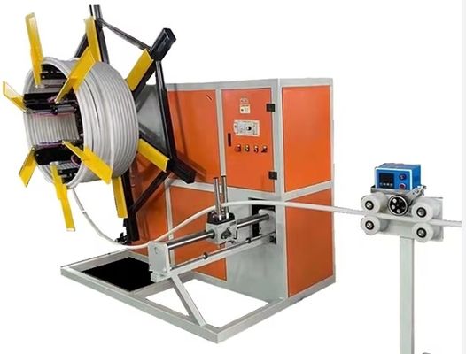 Máquina para enrollar tuberías de plástico con microespuma para plantas de fabricación