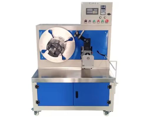 Control de tensión Máquina de enrollamiento de tuberías de plástico de disco único bobina automática de plástico