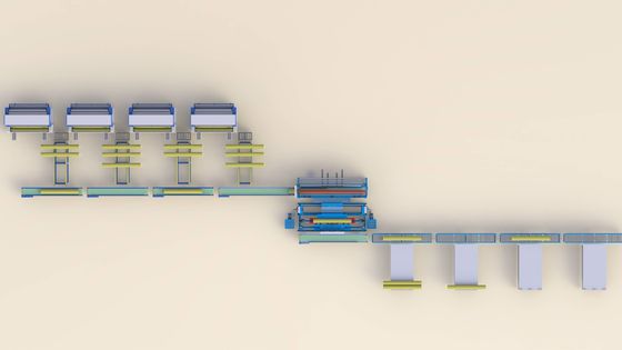 Automatización Máquina portátil de rodillo de tejido de tejido textil máquina de embalaje de rollo de medida