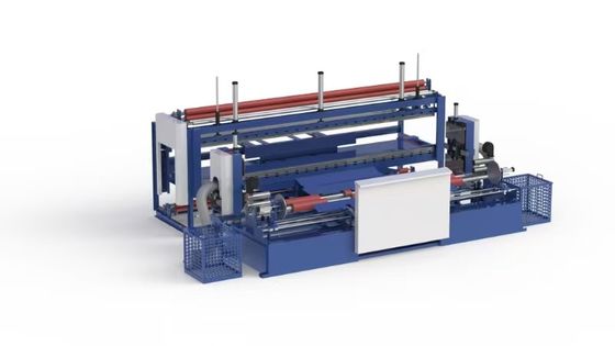 Máquina automática de embalaje de rollos de tejido