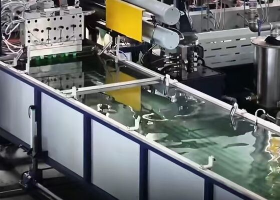 Línea de producción de flejes para mascotas con control de circuito cerrado personalizado para una producción de PET impecable