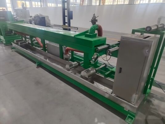 Sistema de extrusión de PP versátil para anchuras de 3-15 mm espesor de 0,3-1,0 mm