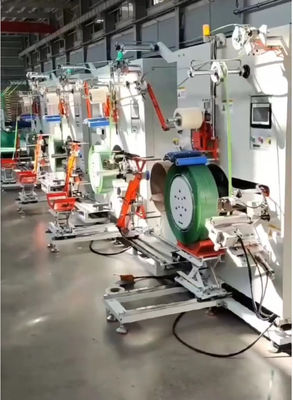 Máquina de cuerda de poliéster PET de tensión constante Control por PLC