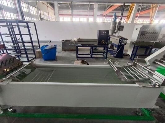 Display de datos de producción en tiempo real: velocidad, longitud, tensión y temperatura